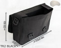 Borsa a tracolla in pelle TR2 BLACK