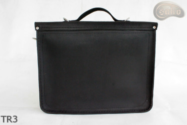 Leather shoulder bag TR3