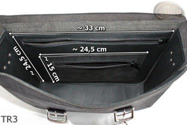 Borsa a tracolla in pelle TR3