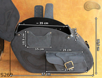 Borsa da moto S269  *Su richiesta*