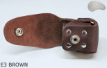 Copri fondina E3 MARRONE6 per il tamburo del revolver Remington calibro 44 COLT1860
