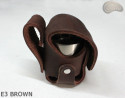 Copri fondina E3 MARRONE6 per il tamburo del revolver Remington calibro 44 COLT1860