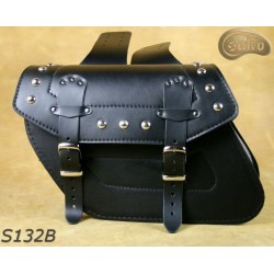 LEATHER SADDLEBAGS S132