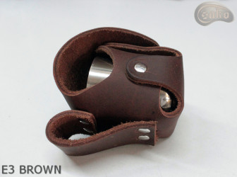 Copri fondina E3 MARRONE6 per il tamburo del revolver Remington calibro 44 COLT1860