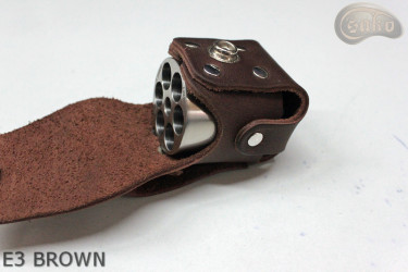 Copri fondina E3 MARRONE6 per il tamburo del revolver Remington calibro 44 COLT1860