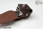Copri fondina E3 MARRONE6 per il tamburo del revolver Remington calibro 44 COLT1860
