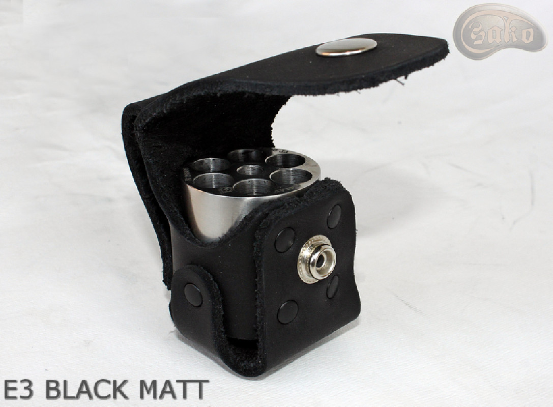 Copri fondina E3 BLACK MATT per il tamburo del revolver Remington calibro 44 COLT1860