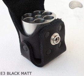 Copri fondina E3 BLACK MATT per il tamburo del revolver Remington calibro 44 COLT1860