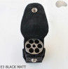 Copri fondina E3 BLACK MATT per il tamburo del revolver Remington calibro 44 COLT1860