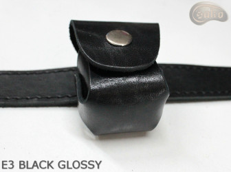 Copri fondina E3 BLACK GLOSSY per il tamburo del revolver Remington calibro 44 COLT1860
