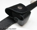 Copri fondina E3 BLACK GLOSSY per il tamburo del revolver Remington calibro 44 COLT1860