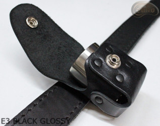 Copri fondina E3 BLACK GLOSSY per il tamburo del revolver Remington calibro 44 COLT1860