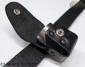 Copri fondina E3 BLACK GLOSSY per il tamburo del revolver Remington calibro 44 COLT1860