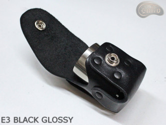 Copri fondina E3 BLACK GLOSSY per il tamburo del revolver Remington calibro 44 COLT1860