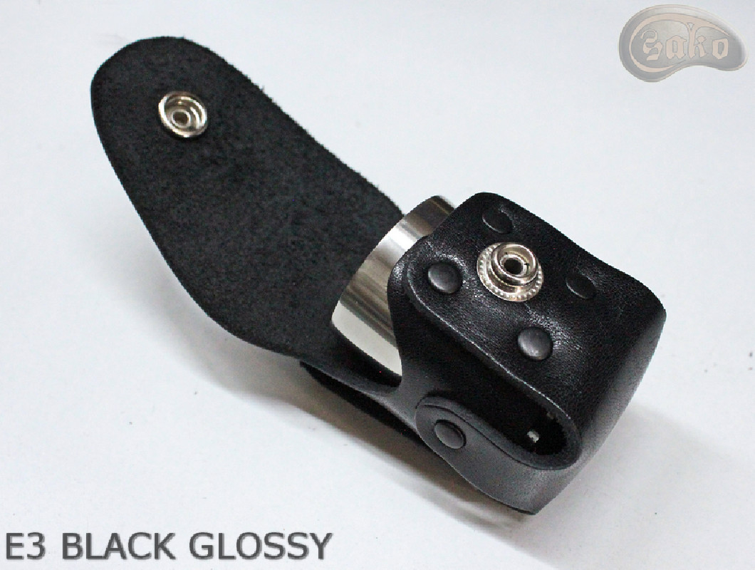 Copri fondina E3 BLACK GLOSSY per il tamburo del revolver Remington calibro 44 COLT1860