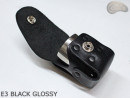 Copri fondina E3 BLACK GLOSSY per il tamburo del revolver Remington calibro 44 COLT1860