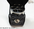Copri fondina E3 BLACK GLOSSY per il tamburo del revolver Remington calibro 44 COLT1860