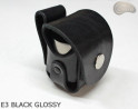 Copri fondina E3 BLACK GLOSSY per il tamburo del revolver Remington calibro 44 COLT1860