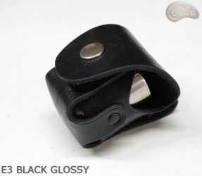 Copri fondina E3 BLACK GLOSSY per il tamburo del revolver Remington calibro 44 COLT1860