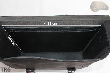 Borsa a tracolla in pelle TR6