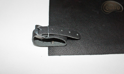 Protezione coscia in pelle per cintura dei pantaloni