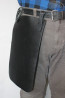 Protezione coscia in pelle per cintura dei pantaloni
