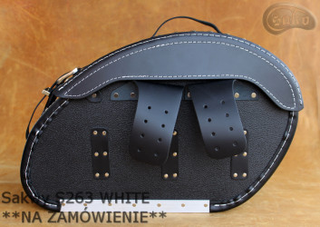 Bőr táska S263 WHITE **kérésre**