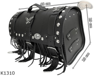 Bauletto per moto K1310 con serratura e sovrapposizioni
