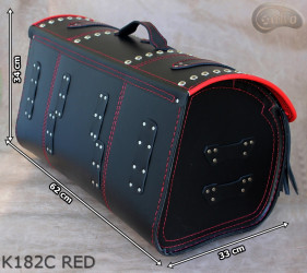 Bauletto per moto K182 RED con serratura