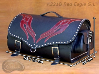Bauletto per moto K221 AQUILA ROSSA