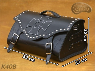Bauletto per moto K40 BLACK  *Su richiesta*