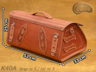 Bauletto per moto K40 ORANGE  *Su richiesta*
