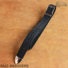 Cintura per pantaloni in pelle PA10 W&ROGERS con puntale in metallo