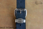 Cintura per pantaloni in pelle PA15 SCORPION
