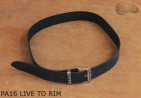 Cintura per pantaloni in pelle PA16 LIVE TO RIM