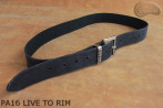 Cintura per pantaloni in pelle PA16 LIVE TO RIM