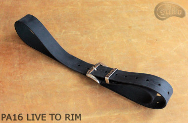 Cintura per pantaloni in pelle PA16 LIVE TO RIM