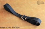 Cintura per pantaloni in pelle PA16 LIVE TO RIM