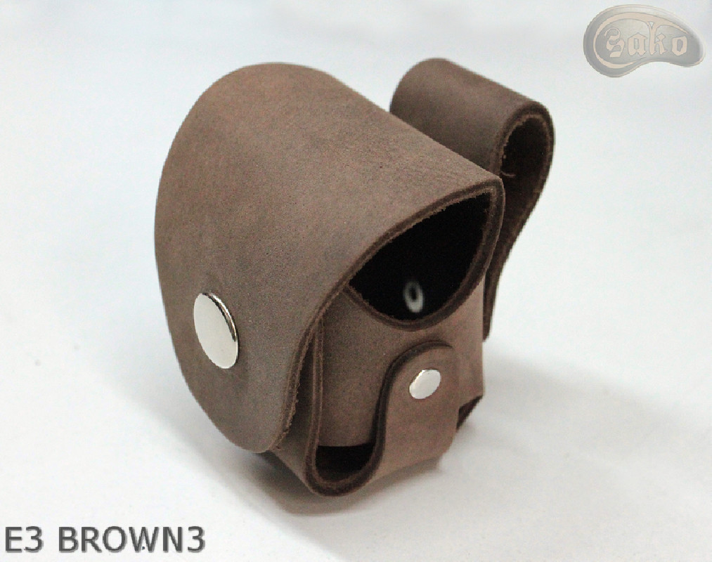 E3 BROWN3 holster case for the Remington 44 caliber revolver drum  COLT1860