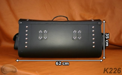 Bauletto per moto K226 con serratura e tasche  *Su richiesta*