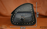 Bauletto per moto K226 con serratura e tasche  *Su richiesta*