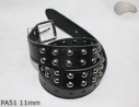 Cintura per pantaloni/gonna in pelle PA51 con rivetti decorativi da 11 mm