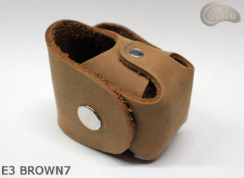 Copri fondina E3 MARRONE7 per il tamburo del revolver Remington calibro 44  COLT1860