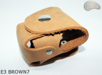 Copri fondina E3 MARRONE7 per il tamburo del revolver Remington calibro 44  COLT1860