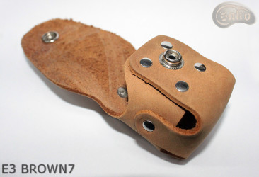 Copri fondina E3 MARRONE7 per il tamburo del revolver Remington calibro 44  COLT1860