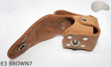 Copri fondina E3 MARRONE7 per il tamburo del revolver Remington calibro 44  COLT1860