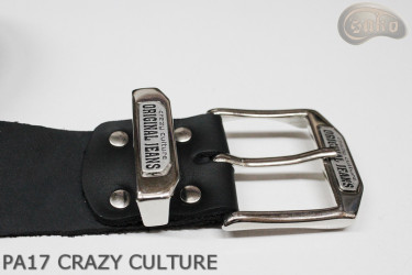 Cintura per pantaloni in pelle PA17 CRAZY CULTURE