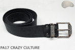 Cintura per pantaloni in pelle PA17 CRAZY CULTURE