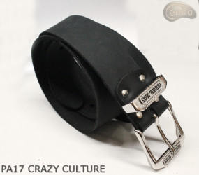 Cintura per pantaloni in pelle PA17 CRAZY CULTURE