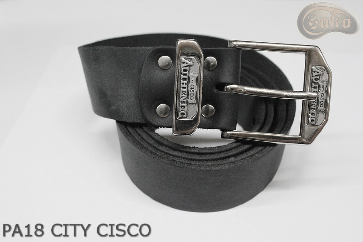 Cintura per pantaloni in pelle PA18 CITY CISCO